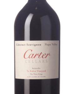 2014 Carter To Kalon The Three Kings Cabernet Sauvignon pas cher