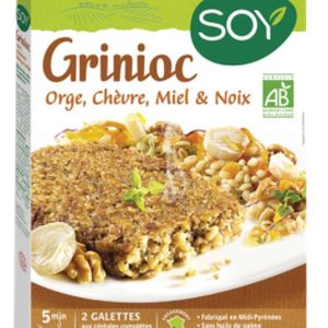 Grinioc orge chèvre miel et noix BIO, Soy (x 2, 200 g)