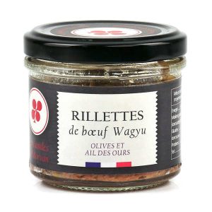 Rillettes de boeuf Wagyu olives et ail des ours
