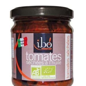 Tomates séchées à l&rsquo;huile BIO, Ibo (190 g)