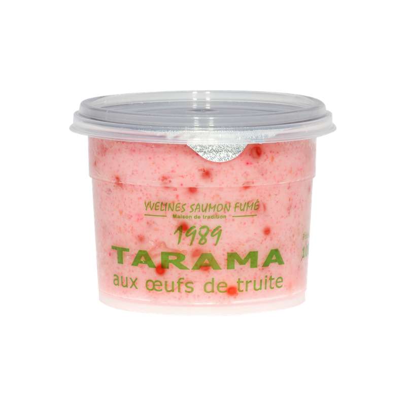 Tarama aux oeufs de truite, Yvelines Saumon fumé (100 g) – Image 2