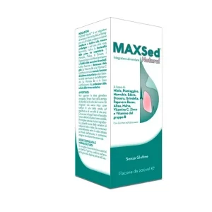 Maxsed Natural soluzione integratore per la voce 200ml