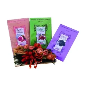 Sacchettini profumacassetti chery fleur lavanda e iris bianco